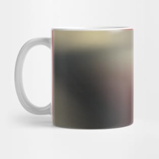 black and red abstract Mug